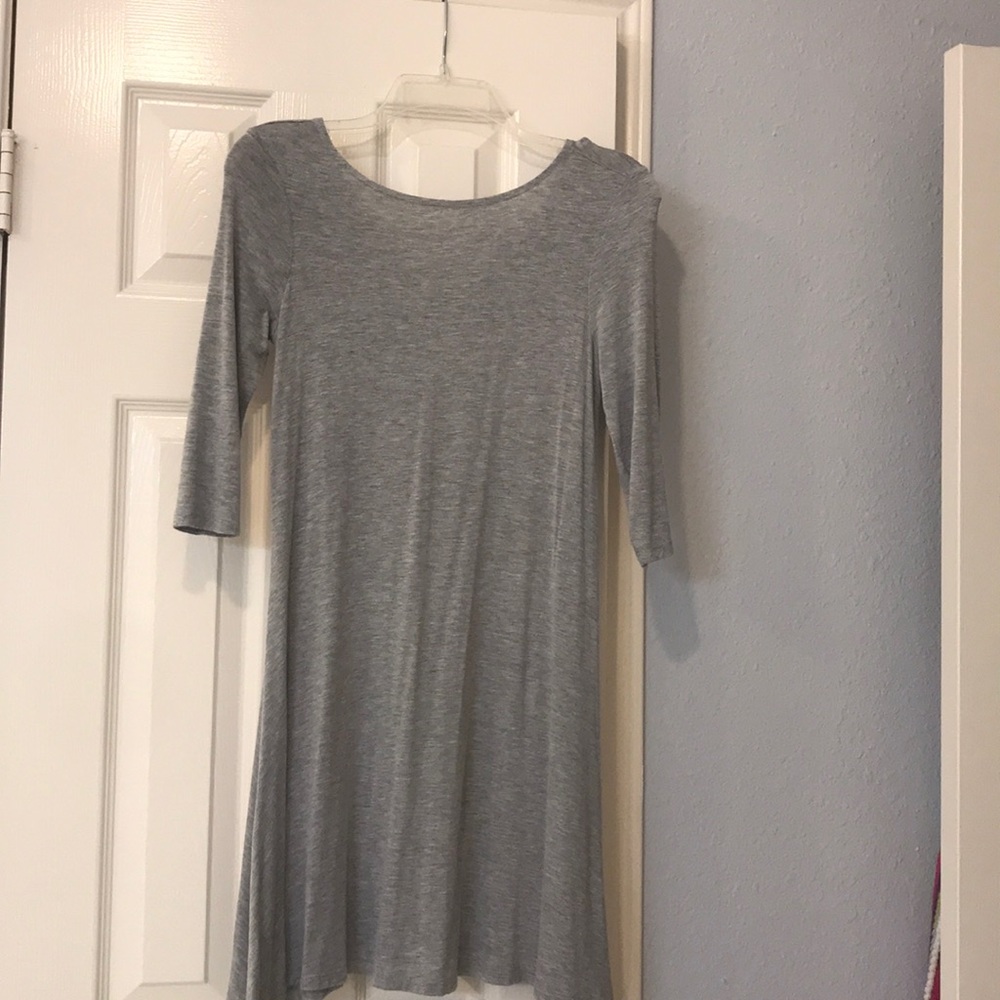Gray dress